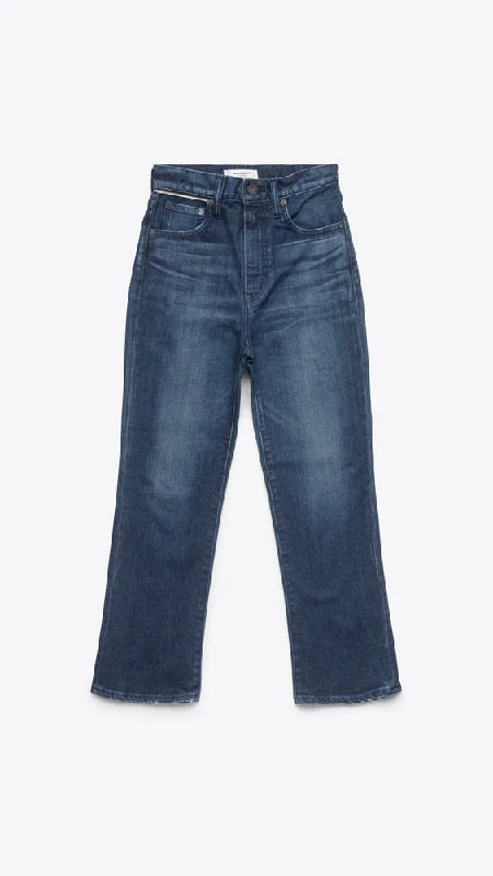 Emma Cropped Flare-Hi Denim