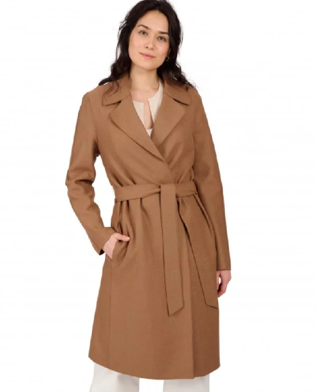 Oakwood Carry Coffee Brown Wool Coat